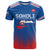 Custom Slovakia Football T Shirt Come On Sokoli Falcons