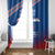 Custom Slovakia Football Window Curtain Come On Sokoli Falcons - Wonder Print Shop