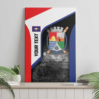 Caribbean Sint Maarten Personalized Canvas Wall Art Brown Pelican - Wonder Print Shop