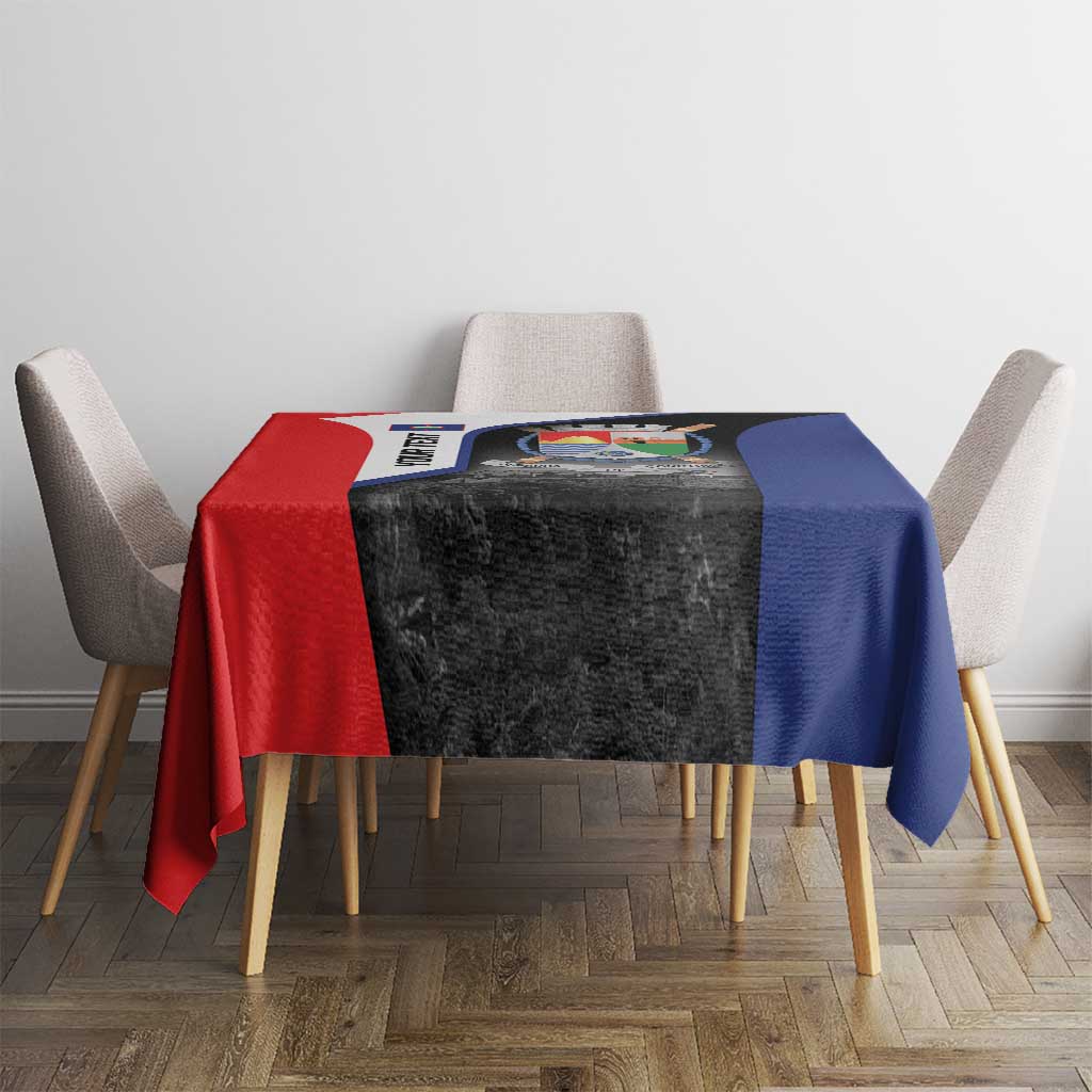 Caribbean Sint Maarten Personalized Tablecloth Brown Pelican - Wonder Print Shop