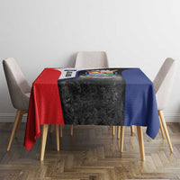 Caribbean Sint Maarten Personalized Tablecloth Brown Pelican - Wonder Print Shop