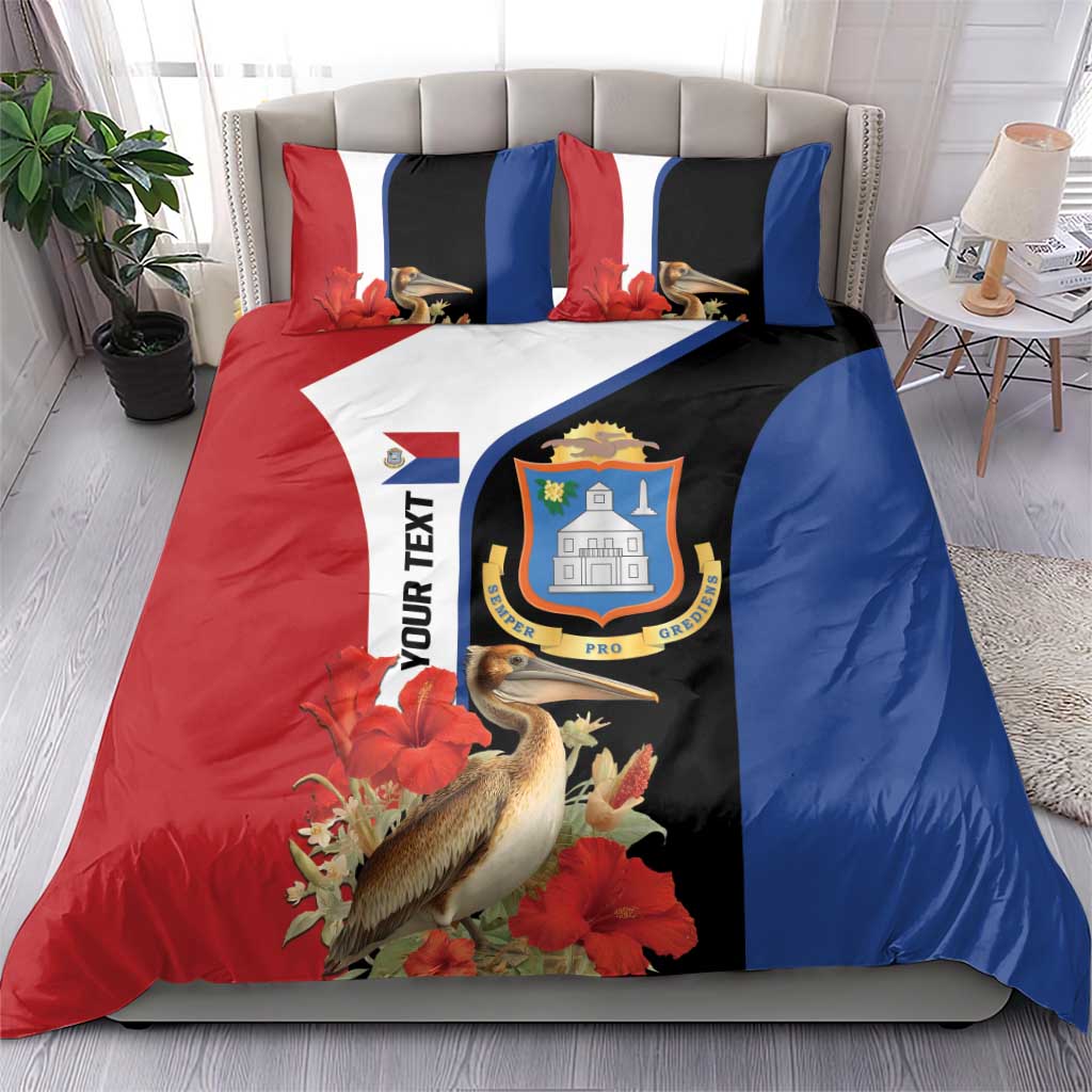 Caribbean Sint Eustatius Personalized Bedding Set Statia Superba et confidens - Wonder Print Shop