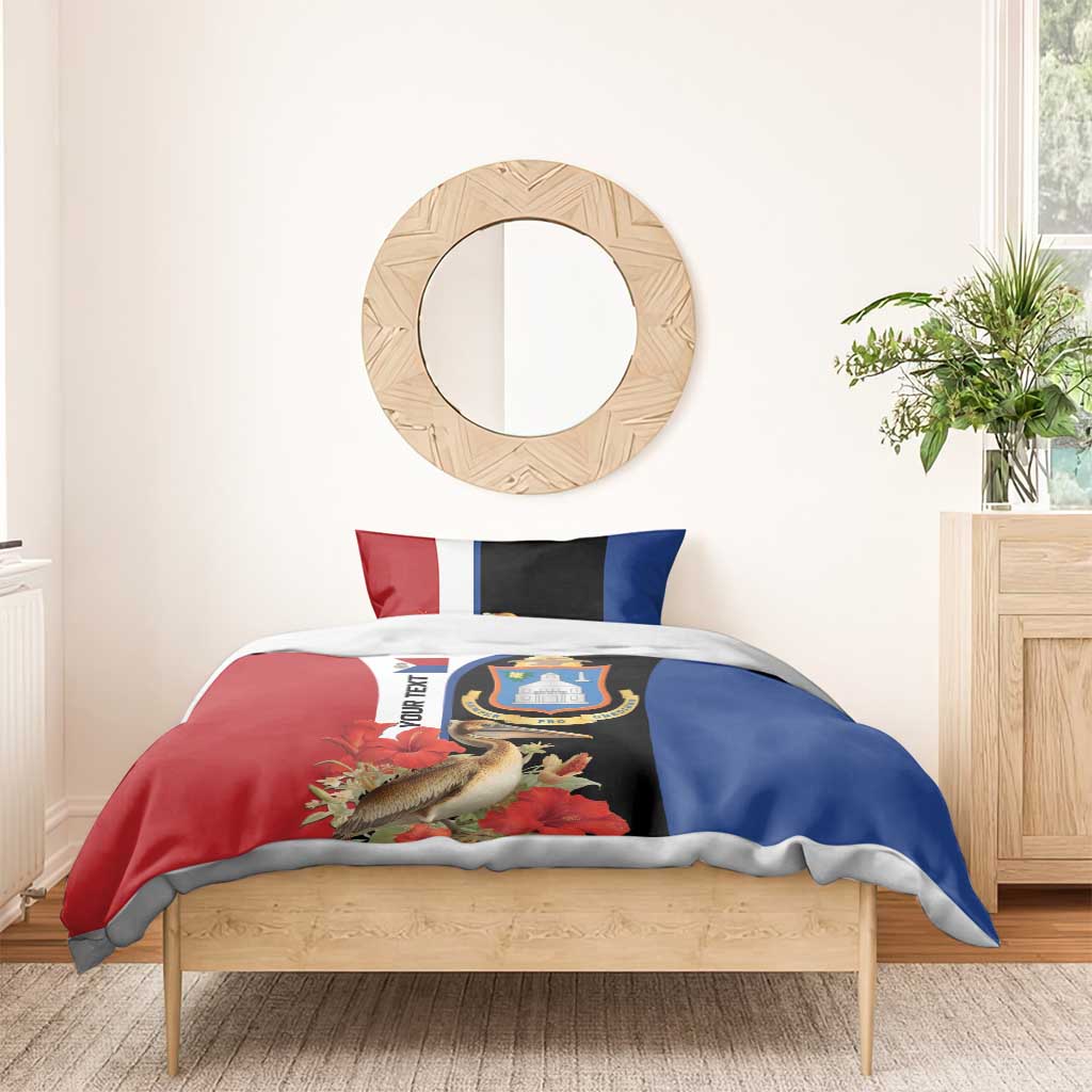 Caribbean Sint Eustatius Personalized Bedding Set Statia Superba et confidens - Wonder Print Shop