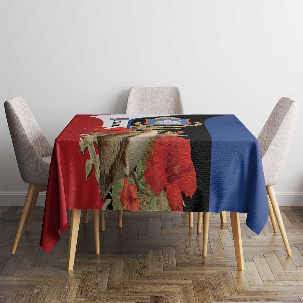 Caribbean Sint Eustatius Personalized Tablecloth Statia Superba et confidens - Wonder Print Shop