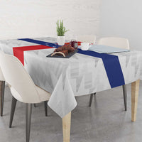 Personalized Nederlandse Antillen 1959-1986 Tablecloth Simple Flag Style - Wonder Print Shop