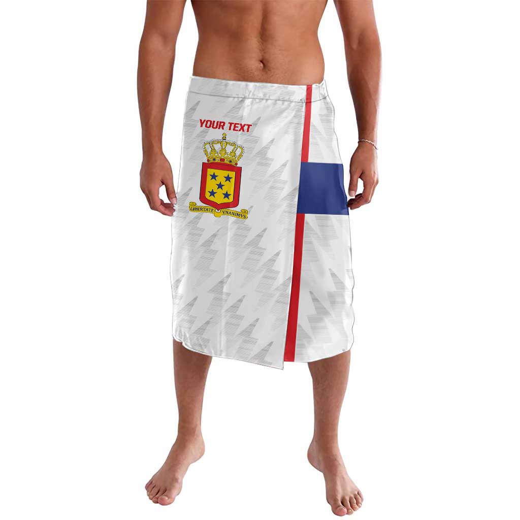 Personalized Nederlandse Antillen 1986-2010 Lavalava Simple Flag Style - Wonder Print Shop