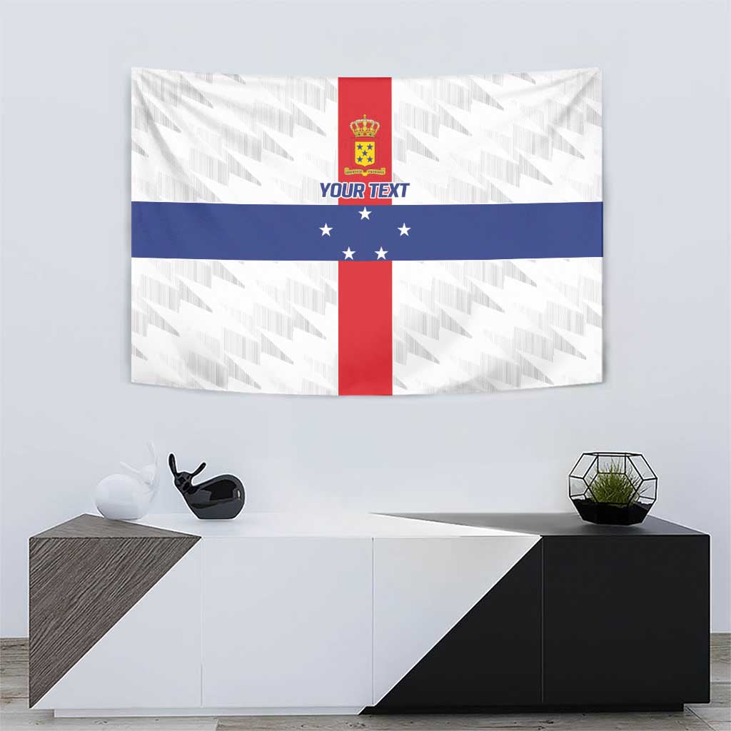 Personalized Nederlandse Antillen 1986-2010 Tapestry Simple Flag Style - Wonder Print Shop