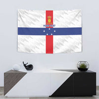 Personalized Nederlandse Antillen 1986-2010 Tapestry Simple Flag Style - Wonder Print Shop