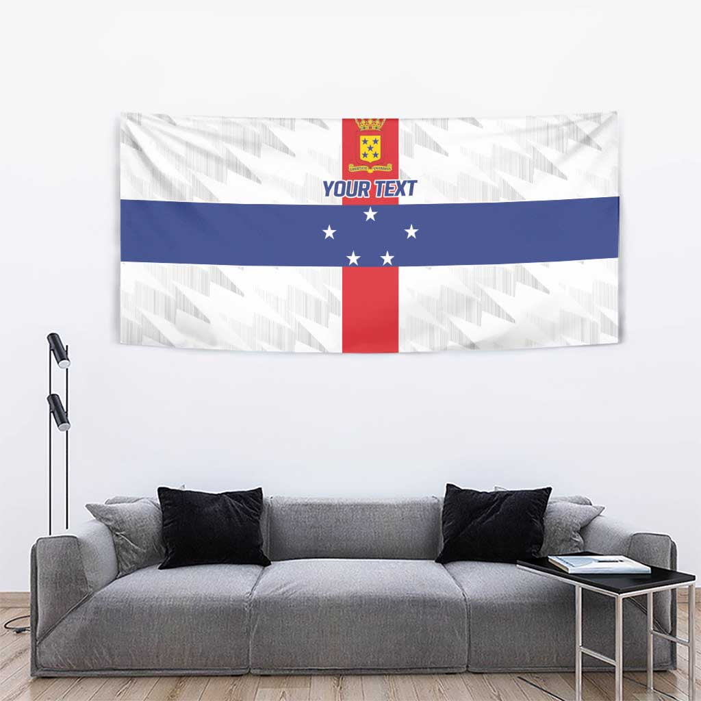 Personalized Nederlandse Antillen 1986-2010 Tapestry Simple Flag Style - Wonder Print Shop