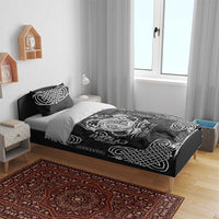 Personalized Anglesey Ynys Mon Bedding Set Black Standing Stone Celtic-inspired - Wonder Print Shop