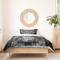 Personalized Anglesey Ynys Mon Bedding Set Black Standing Stone Celtic-inspired - Wonder Print Shop