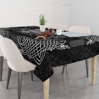 Personalized Anglesey Ynys Mon Tablecloth Black Standing Stone Celtic-inspired - Wonder Print Shop