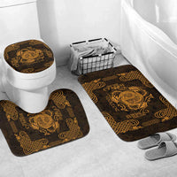 Personalized Anglesey Ynys Mon Bathroom Set Gold Standing Stone Celtic-inspired - Wonder Print Shop