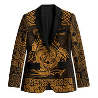 Personalized Anglesey Ynys Mon Blazer Gold Standing Stone Celtic-inspired - Wonder Print Shop