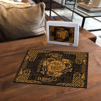 Personalized Anglesey Ynys Mon Puzzle Gold Standing Stone Celtic-inspired - Wonder Print Shop