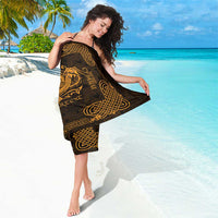 Personalized Anglesey Ynys Mon Sarong Gold Standing Stone Celtic-inspired - Wonder Print Shop