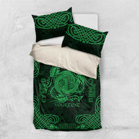 Personalized Anglesey Ynys Mon Bedding Set Green Standing Stone Celtic-inspired - Wonder Print Shop