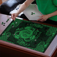 Personalized Anglesey Ynys Mon Puzzle Green Standing Stone Celtic-inspired - Wonder Print Shop