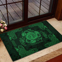 Personalized Anglesey Ynys Mon Rubber Doormat Green Standing Stone Celtic-inspired - Wonder Print Shop