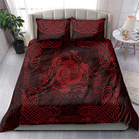 Personalized Anglesey Ynys Mon Bedding Set Red Standing Stone Celtic-inspired - Wonder Print Shop