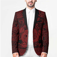 Personalized Anglesey Ynys Mon Blazer Red Standing Stone Celtic-inspired - Wonder Print Shop