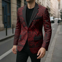 Personalized Anglesey Ynys Mon Blazer Red Standing Stone Celtic-inspired - Wonder Print Shop