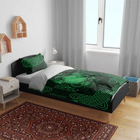 Personalized Brecknockshire Sir Frycheiniog Bedding Set Green Brecon Beacons Mountain Celtic-inspired - Wonder Print Shop