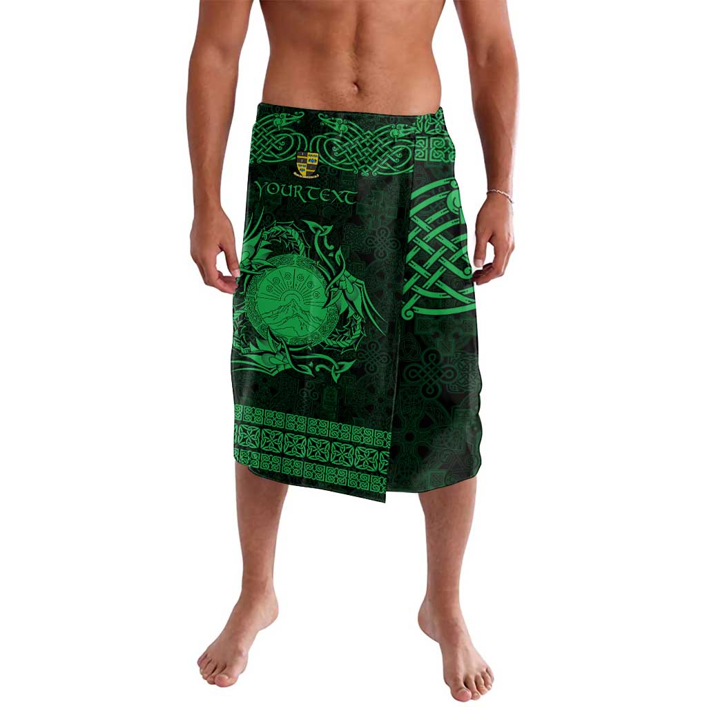 Personalized Brecknockshire Sir Frycheiniog Lavalava Green Brecon Beacons Mountain Celtic-inspired - Wonder Print Shop