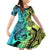 Malampa Fiji Day Family Matching Mermaid Dress and Hawaiian Shirt Vanuatu Sand Drawing With Polynesian Pattern LT9 - Wonder Print Shop