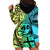 Malampa Fiji Day Hoodie Dress Vanuatu Sand Drawing With Polynesian Pattern - Wonder Print Shop