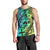 Malampa Fiji Day Men Tank Top Vanuatu Sand Drawing With Polynesian Pattern - Wonder Print Shop