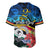 Torba Vanuatu Baseball Jersey Sand Drawing With Polynesian Pattern LT9 - Wonder Print Shop