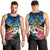 Torba Vanuatu Men Tank Top Sand Drawing With Polynesian Pattern - Wonder Print Shop