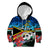 Personalised Torba Vanuatu Kid Hoodie Sand Drawing With Polynesian Pattern - Wonder Print Shop