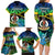 Malampa Day Family Matching Long Sleeve Bodycon Dress and Hawaiian Shirt Vanuatu Flowers with Malampa Emblem Tribal Pattern LT9 - Wonder Print Shop