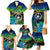 Malampa Day Family Matching Mermaid Dress and Hawaiian Shirt Vanuatu Flowers with Malampa Emblem Tribal Pattern LT9 - Wonder Print Shop