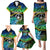 Malampa Day Family Matching Puletasi Dress and Hawaiian Shirt Vanuatu Flowers with Malampa Emblem Tribal Pattern - Wonder Print Shop