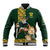 South Africa Rugby History World Champions Baseball Jacket Springboks Make History LT9 - Wonder Print Shop