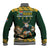 South Africa Rugby History World Champions Baseball Jacket Springboks Make History LT9 - Wonder Print Shop