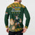 South Africa Rugby History World Champions Button Sweatshirt Springboks Make History LT9 - Wonder Print Shop