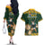 South Africa Rugby History World Champions Couples Matching Off The Shoulder Long Sleeve Dress and Hawaiian Shirt Springboks Make History LT9 - Wonder Print Shop