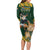 South Africa Rugby History World Champions Family Matching Long Sleeve Bodycon Dress and Hawaiian Shirt Springboks Make History LT9 - Wonder Print Shop