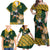 South Africa Rugby History World Champions Family Matching Off Shoulder Maxi Dress and Hawaiian Shirt Springboks Make History LT9 - Wonder Print Shop