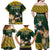 South Africa Rugby History World Champions Family Matching Off Shoulder Maxi Dress and Hawaiian Shirt Springboks Make History LT9 - Wonder Print Shop