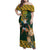 South Africa Rugby History World Champions Family Matching Off Shoulder Maxi Dress and Hawaiian Shirt Springboks Make History LT9 - Wonder Print Shop