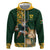 South Africa Rugby History World Champions Hoodie Springboks Make History - Wonder Print Shop