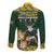 South Africa Rugby History World Champions Long Sleeve Button Shirt Springboks Make History - Wonder Print Shop