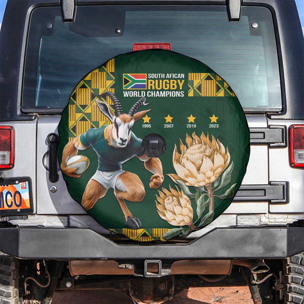 South Africa Rugby History World Champions Spare Tire Cover Springboks Make History