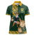 South Africa Rugby History World Champions Women Polo Shirt Springboks Make History