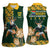 South Africa Rugby History World Champions Women Sleeveless Polo Shirt Springboks Make History